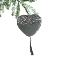 SERCE SREBRNE Z FRĘDZLEM