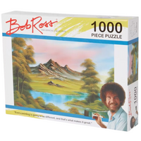 BOB ROSS PUZZLE 1000 KRAJOBRAZ GÓRSKI