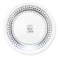 TALERZYK Z WZORAMI GEOMETREYCZNYMI 25CM