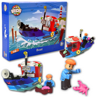 Klocki Kid's Bricks łódka 118 elementów