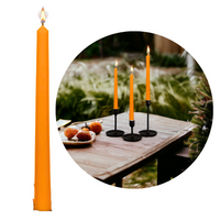 ŚWIECA WOSKOWA 25CM CEGLASTA