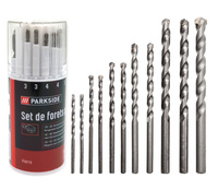 ZESTAW WIERTEŁ DO KAMIENIA 11EL. PARKSIDE
