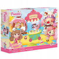 PUZZLE SŁODKIE BABECZKI 46 X 32 GRAFIX 35 EL 