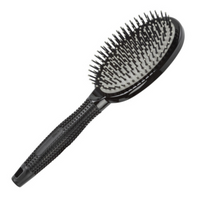 CIEN BEAUTY SZCZOTKA DO WŁOSÓW OWALNA ŻELOWE KOŃCÓWKI CZARNA