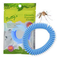 GUMKA OPASKA SPIRALA NA KOMARY NIEBIESKI