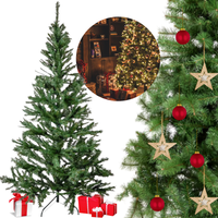 CHOINKA ŚWIĄTECZNA ZIELONA 210 CM