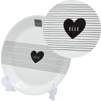 TALERZ ELLE SERCE I PASKI 21CM