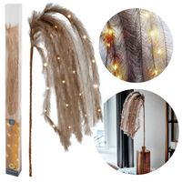 PIÓRA 20LED BRĄZOWE