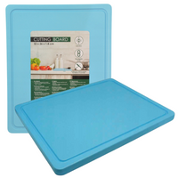 DESKA DO KROJENIA 32X26X1,8CM -  NIEBIESKA