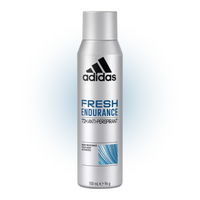 ADIDAS 150ML ANTI-PERSPIRANT DEODORANT SPRAY FRESH ENDURANCE