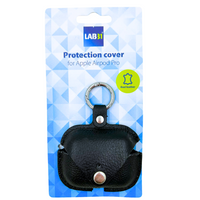 POKROWIEC DO APPLE AIRPOD PRO CZARNY SKÓRZANY