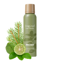 Mexx Inspired Nature Shower Foam 150ml GREEN