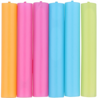 PATYCZKI LODOWE 6 SZT WKŁADY KOLOROWE