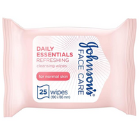 CHUSTECZKI DO DEMAKIJAŻU JOHNSONS MAKEUP WIPES EX SENS 25'S
