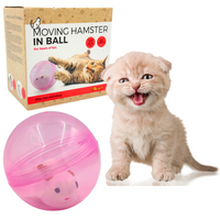 KULA DLA KOTA Z CHOMIKIEM RÓŻOWA