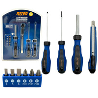 NITEO ZESTAW WKRĘTAKÓW Z UCHWYTEM DO BITÓW 10EL