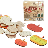 DEKORACJA JESIENNA MAŁE DYNIE POMARAŃCZOWE