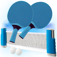 ZESTAW DO PING PONG NIEBIESKI