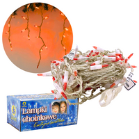 LAMPKI CHOINKOWE SOPLE KURTYNA ŚWIETLNA 100SZT