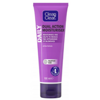KREM CLEAN & CLEAR 100ML MOISTURISER CREAM DUAL ACTION