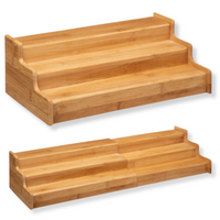 ROZSUWANY ORGANIZER BAMBUSOWY 3 POZIOMY NA PRZYPRAWY