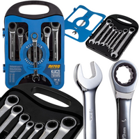 NITEO KLUCZE PŁASKO-OCZKOWE Z GRZECHOTKĄ 8SZT