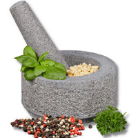 MOŹDZIERZ GRANITOWY SZARY RELAXDAYS