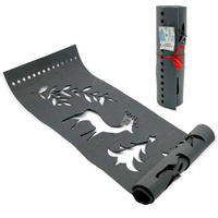 BIEŻNIK ŚWIĄTECZNY SZARY XFM534-10