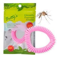 GUMKA OPASKA SPIRALA NA KOMARY RÓŻ