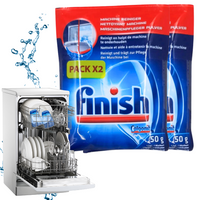 FINISH 2-PACK ŚRODEK DO CZYSZCZENIA ZMYWARKI 2X 50G