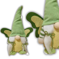 SKRZAT DEKORACYJNY ZE SKRZYDŁAMI ZIELONY