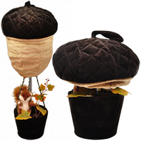 SKŁADANY PLUSZOWY ŻOŁĄDŹ Z WIEWIÓRKĄ 60CM