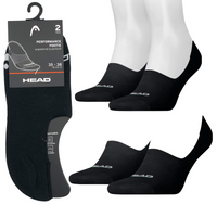 STOPKI HEAD 2-PAK 35-38 CZARNE