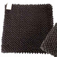 POSZEWKA NA PODUSZKĘ STRUKTURALNA BRĄZOWA 39X39CM