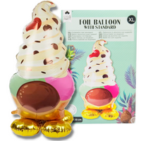 BALON FOLIOWY LÓD XL 120CM